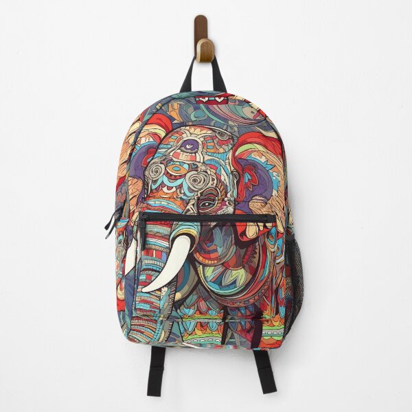 Item preview, Elephant, Animal Abstract Artwork, Thailand designed and sold by R-RHAPSODY.