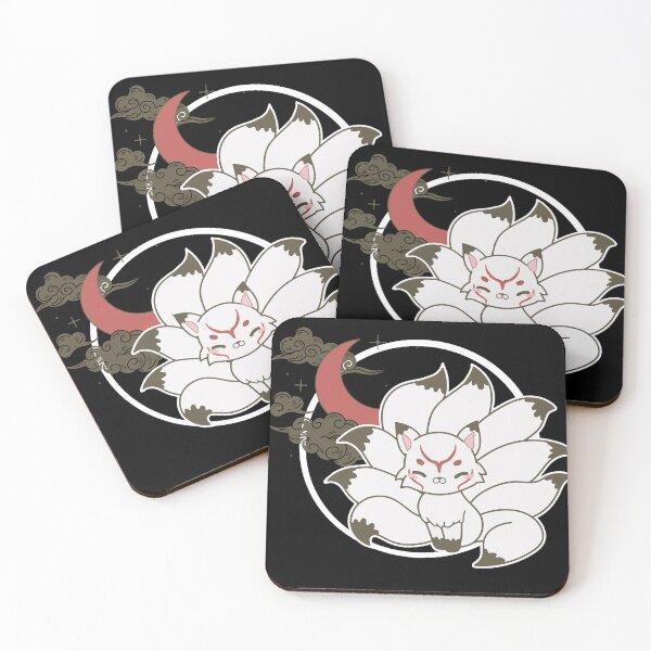 Item preview, Kitsune Under a Red Moon Sky designed and sold by ChibiCollectors.