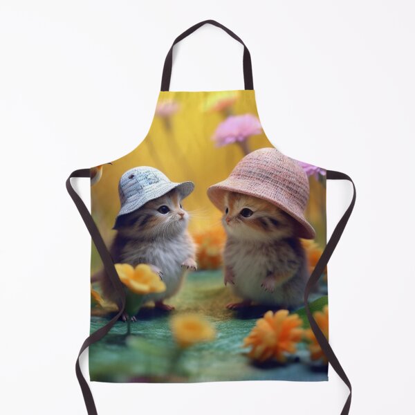 Item preview, Little girl and kitten in the garden with flowers. Selective focus. designed and sold by aiphotosart.