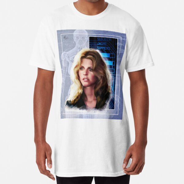  The Bionic Woman - Under My Skin Juniors T-Shirt in White,  Medium, White : Clothing, Shoes & Jewelry