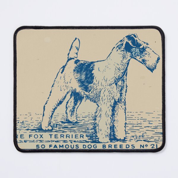 Item preview, Wire Fox Terrier Vintage Art Dog Vintage Poster Art designed and sold by ElegantCat.