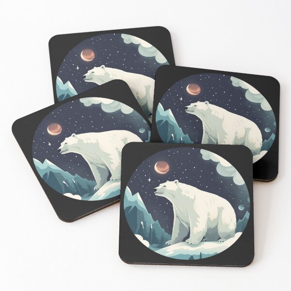 Item preview, Night Polar Bear designed and sold by Kevin Lou.