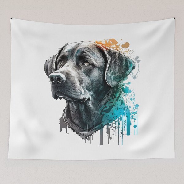 Item preview, Labrador Retriever, Excellent Family Dog designed and sold by MVDigitalArt.