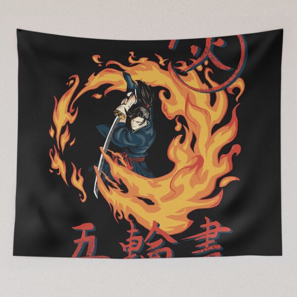 Item preview, Miyamoto Musashi The Book of Fire  designed and sold by CreaTee-Shirts.