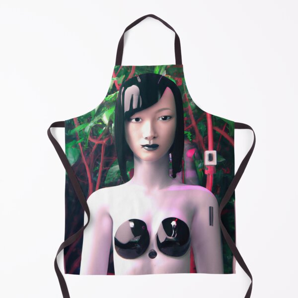 Item preview, Female robot design made with artificial intelligence designed and sold by BlackLigth.