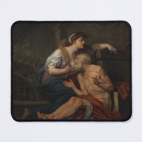 Item preview, Cimon and Pero; Roman Charity | Jean-Baptiste Greuze | 1767 Greco-Roman Art designed and sold by CJET.