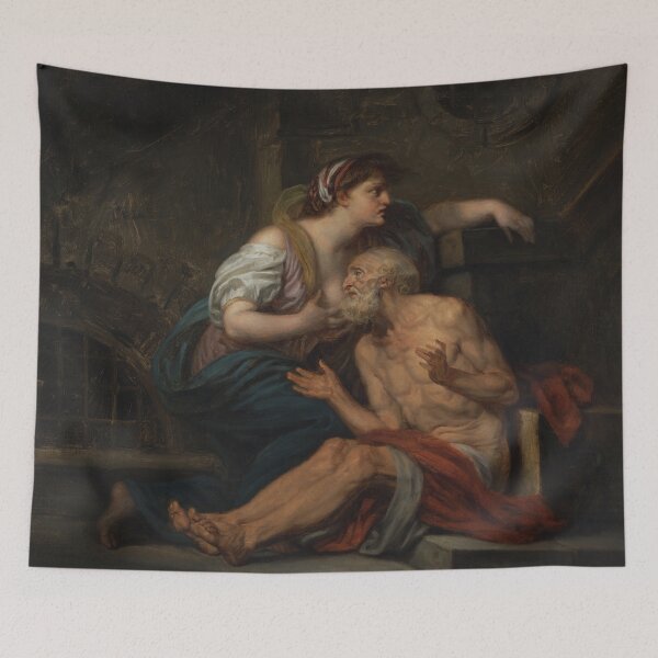 Item preview, Cimon and Pero; Roman Charity | Jean-Baptiste Greuze | 1767 Greco-Roman Art designed and sold by CJET.