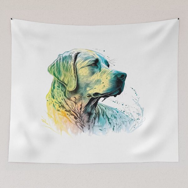 Artikelvorschau, Labrador Retriever, Excellent and Loyal Family Dog entworfen und verkauft von MVDigitalArt.