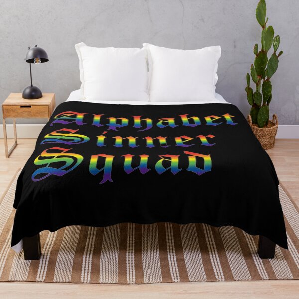 Item preview, Alphabet Sinner Squad LGBTQ Pride designed and sold by Fandom-Finesse.