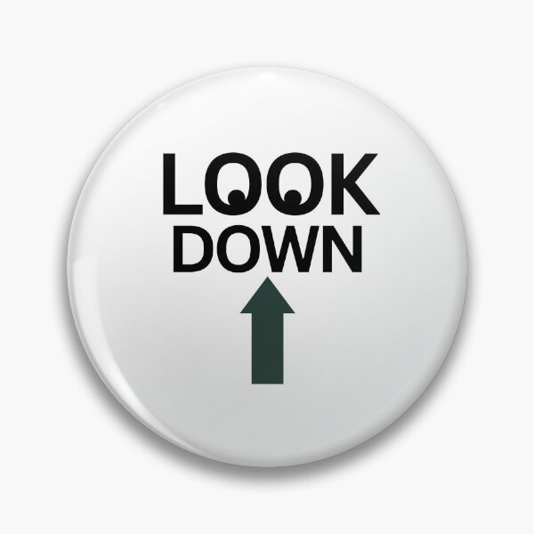 Item preview, Look down with arrow designed and sold by NorthernSnappy.