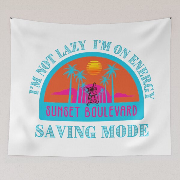 Item preview, I'm not lazy I'm on energy saving mode designed and sold by Pabjojot.