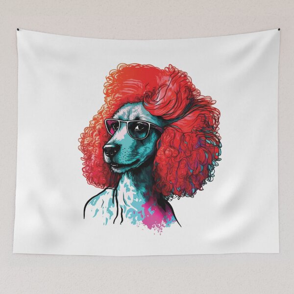 Item preview, Poodle Dog, Trainable, and Make Great Family Pets. designed and sold by MVDigitalArt.
