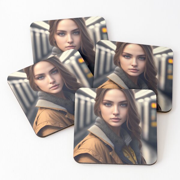 Item preview, Subway Siren Caucasian 2: Mesmerizing Urban Beauty in Motion designed and sold by Nustudios.
