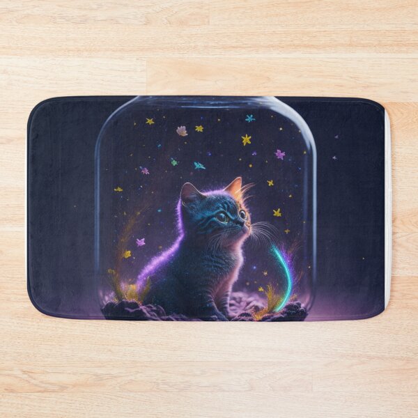 Item preview, Little cat in a jar  designed and sold by SnapMood.