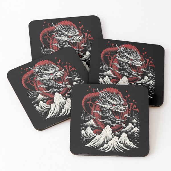 Item preview, Japanese Dragon Mountain Overlord  designed and sold by CoutureCrypt.