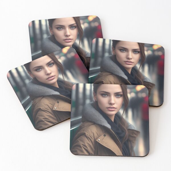 Item preview, Subway Siren Caucasian 6: Mesmerizing Urban Beauty in Motion designed and sold by Nustudios.