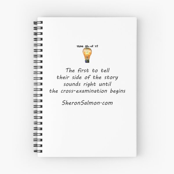 Item preview, The first to tell their side of the story, sounds right, until the cross-examination begins. designed and sold by IAMthinker.