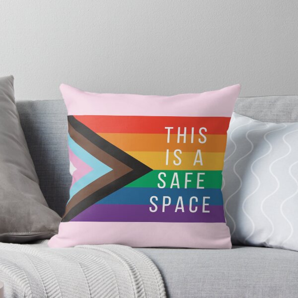 Item preview, This is a safe space LGBTQIA+ flag designed and sold by kjwenzel11.