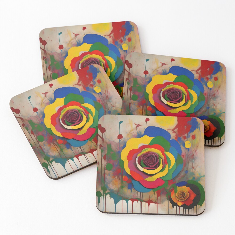 Item preview, Coasters (Set of 4) designed and sold by digitalartlb.