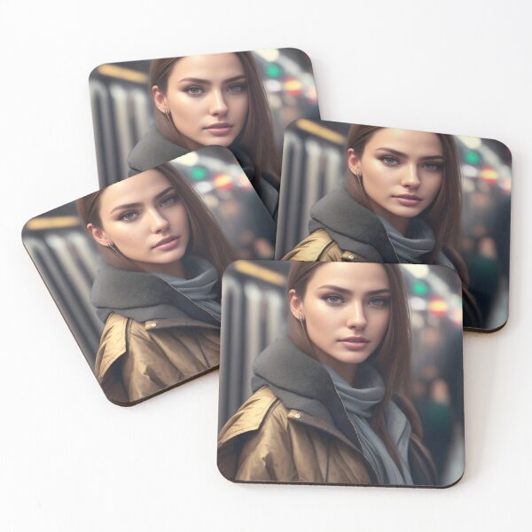 Item preview, Subway Siren Caucasian 9: Mesmerizing Urban Beauty in Motion designed and sold by Nustudios.