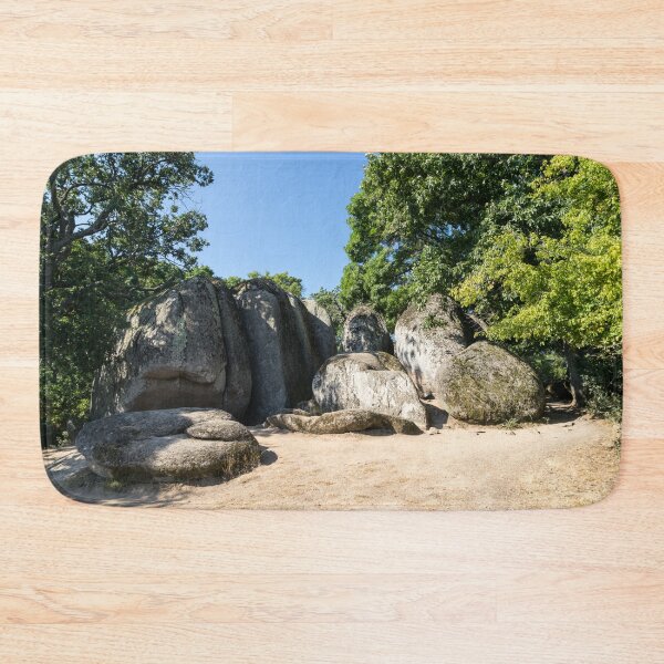 Item preview, Megaliths and Oak Trees - Thracian Rock Sanctuary Beglik Tash designed and sold by Georgia Mizuleva.