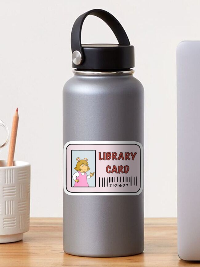 Thumbnail 1 of 3, Sticker, DW Library Card designed and sold by halz-sticker.