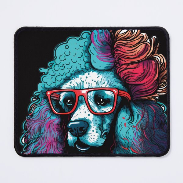 Item preview, Poodle Dog, Trainable and Great Family Pets. designed and sold by MVDigitalArt.