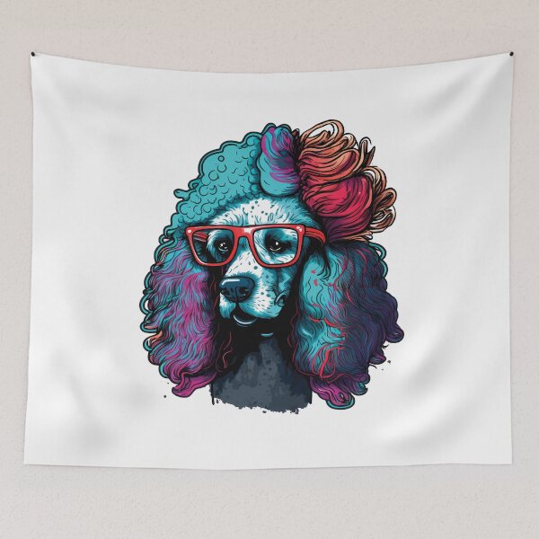 Item preview, Poodle Dog, Trainable and Great Family Pets. designed and sold by MVDigitalArt.