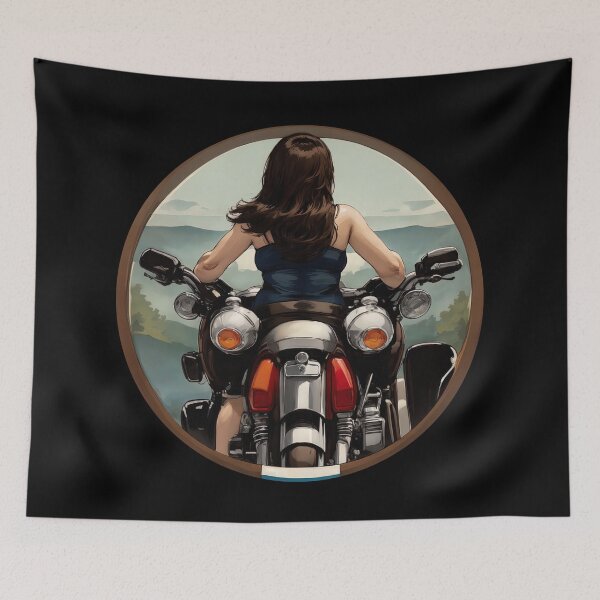 Item preview, Female Biker designed and sold by Sawset.