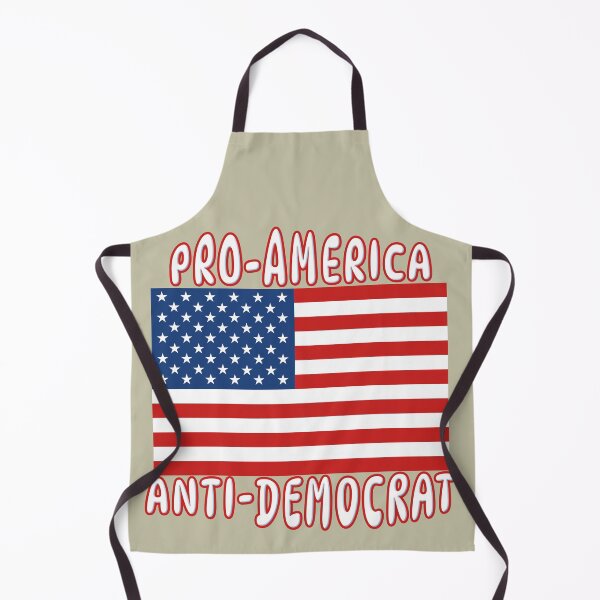 Item preview, PRO-AMERICA ANTI-DEMOCRAT American Flag Patriotic Design designed and sold by carolina1.