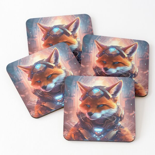 Item preview, Futuristic Fox  designed and sold by WarmBreeze1.