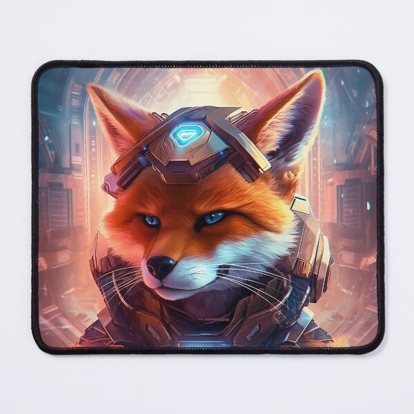 Item preview, Futuristic Fox  designed and sold by WarmBreeze1.