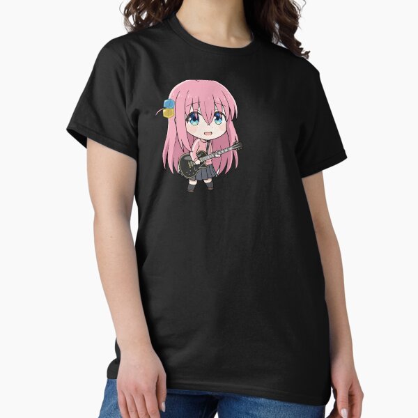 Aperçu de l'œuvre BOCCHI LE ROCK chibi Hitori Gotou créée et vendue par TrashCanFanDom.