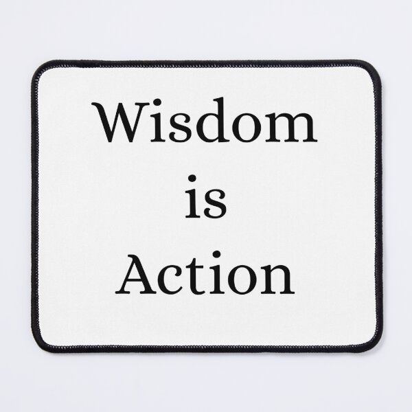 Item preview, Wisdom is Action designed and sold by KATKattalestv.
