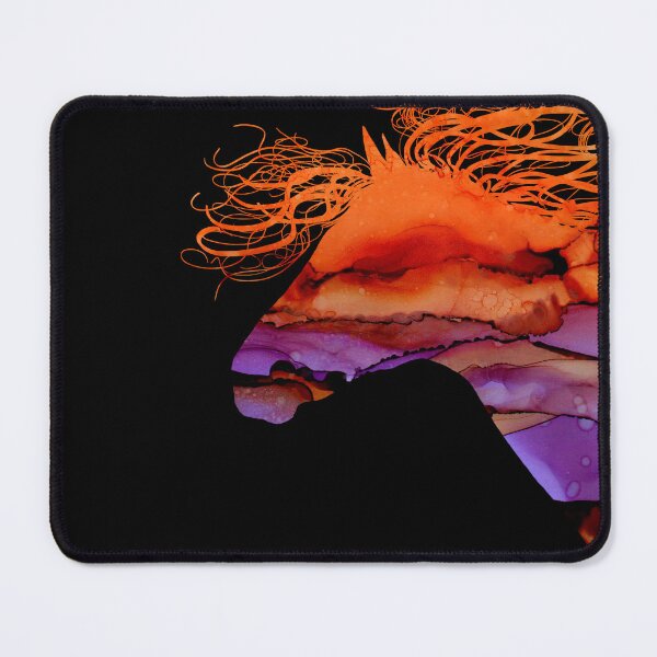 Item preview, Colorful Abstract Wild Horse Silhouette In Purple And Orange designed and sold by Michelle Wrighton.