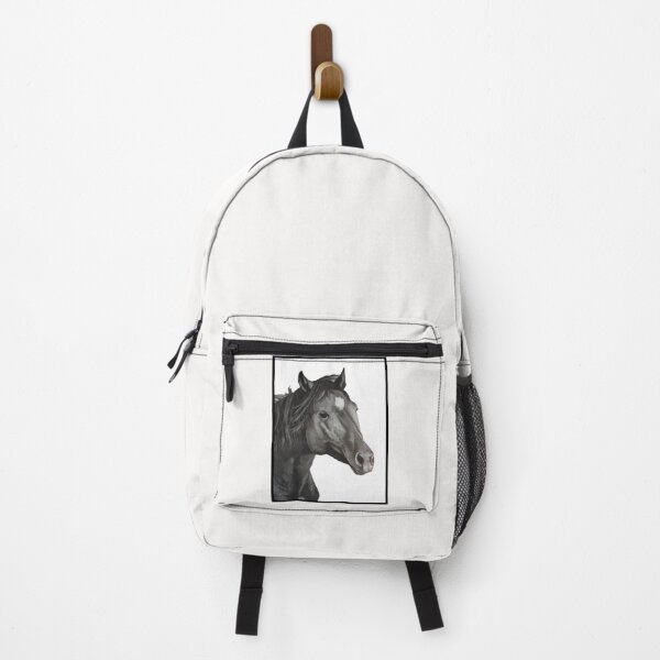 Item preview, Charcoal Hand Drawn Black and White Horse designed and sold by kel72.