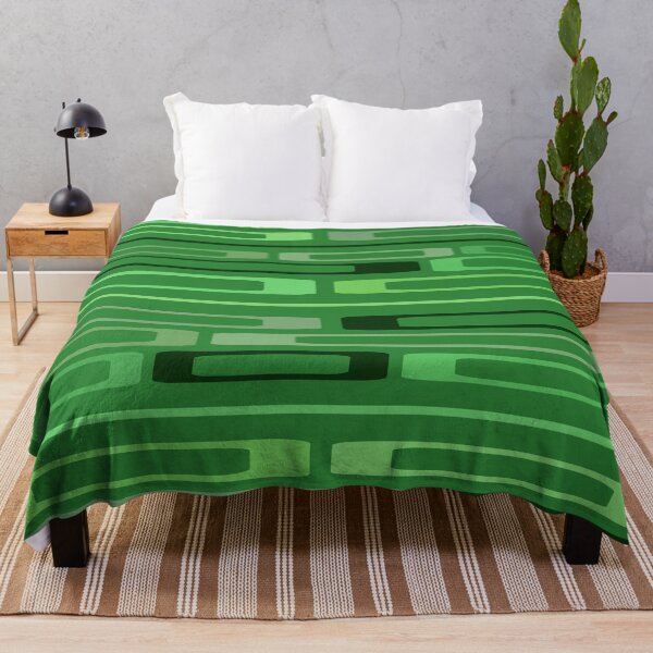 Artikelvorschau, Mid Century Retro Flat Rocks Grün entworfen und verkauft von thepixelgarden.