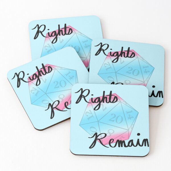 Item preview, Rights Remain Nat 20 - Transmasc designed and sold by ScatterArtfully.