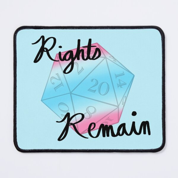 Item preview, Rights Remain Nat 20 - Transmasc designed and sold by ScatterArtfully.