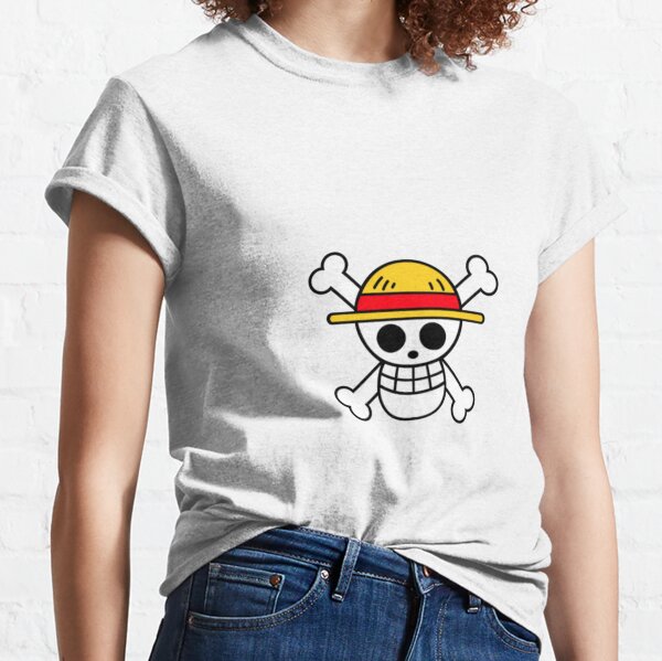 One Piece Straw Hat Pirates Skull Logo Summer T-shirt – Circumtoy