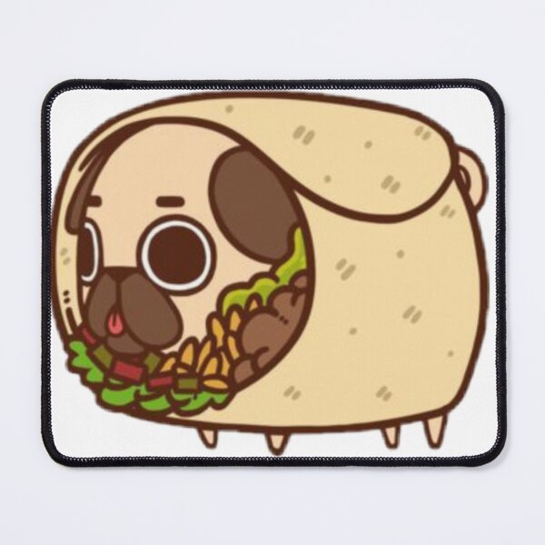 Item preview, Burrito Pug designed and sold by CarolSoare.