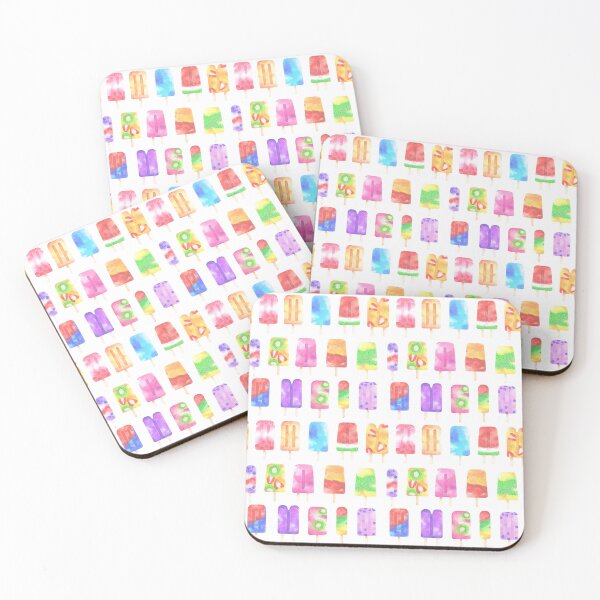 Item preview,  Colorful Popsicles Pattern designed and sold by Melissa Mielke.