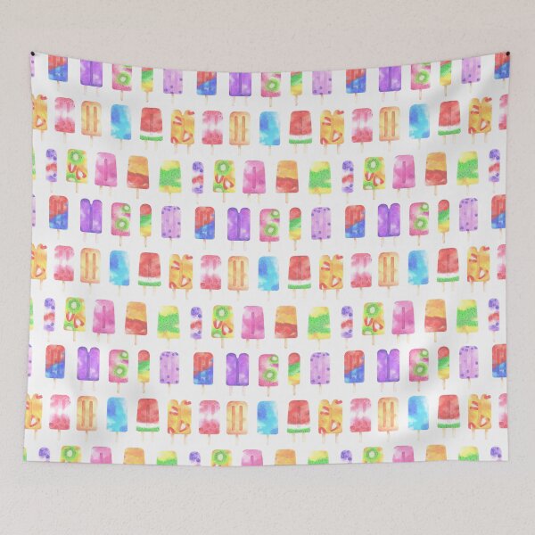Item preview,  Colorful Popsicles Pattern designed and sold by Melissa Mielke.