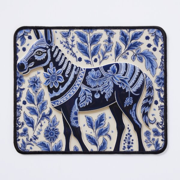 Item preview, Blue Otomi Donkey designed and sold by leslieuresti.