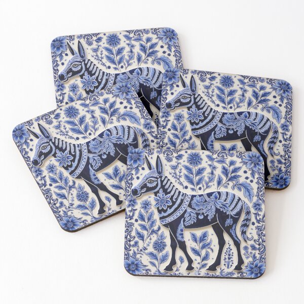 Item preview, Blue Otomi Donkey designed and sold by leslieuresti.