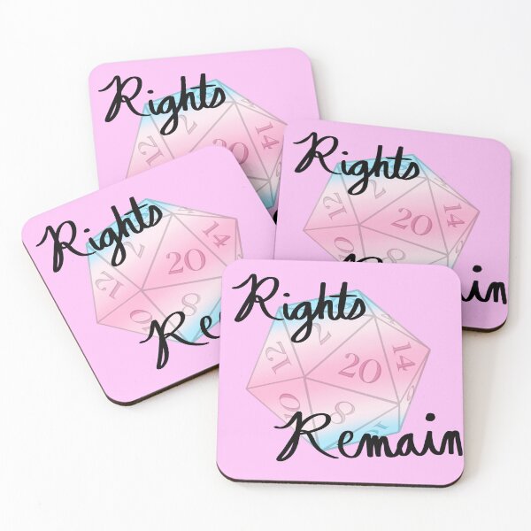 Item preview, Rights Remain Nat 20 - Transfemme designed and sold by ScatterArtfully.