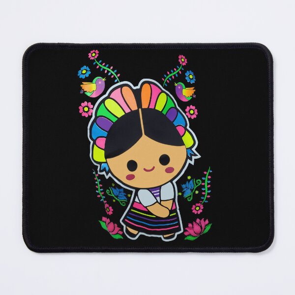 Item preview, Transform Your Style with Authentic Indigenous Mexican Frida Kahlo Cartoon - Personalized Items designed and sold by ShoppingKazkar.