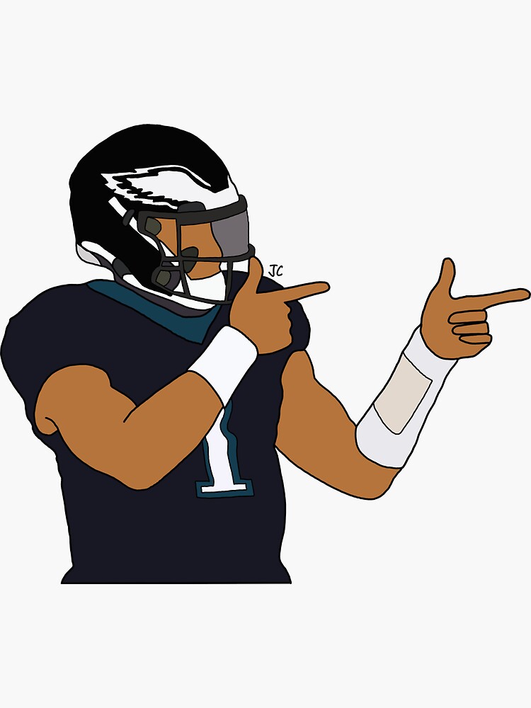 Philadelphia Eagles: Jalen Hurts 2022 Emoji - Officially Licensed NFLPA  Removable Adhesive Decal