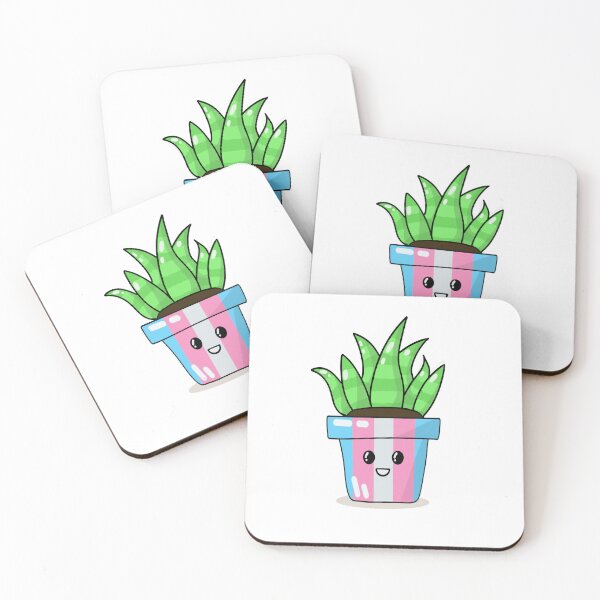Item preview, Trans Pride Snake Plant designed and sold by TheTransStyle.