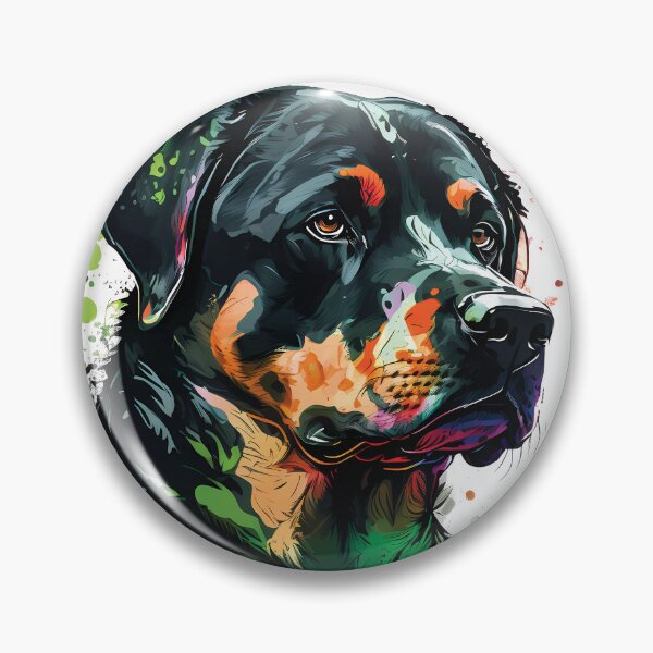 Item preview, Rottweiler Dog, Strong, Loyal, and Excellent Family Dog designed and sold by MVDigitalArt.